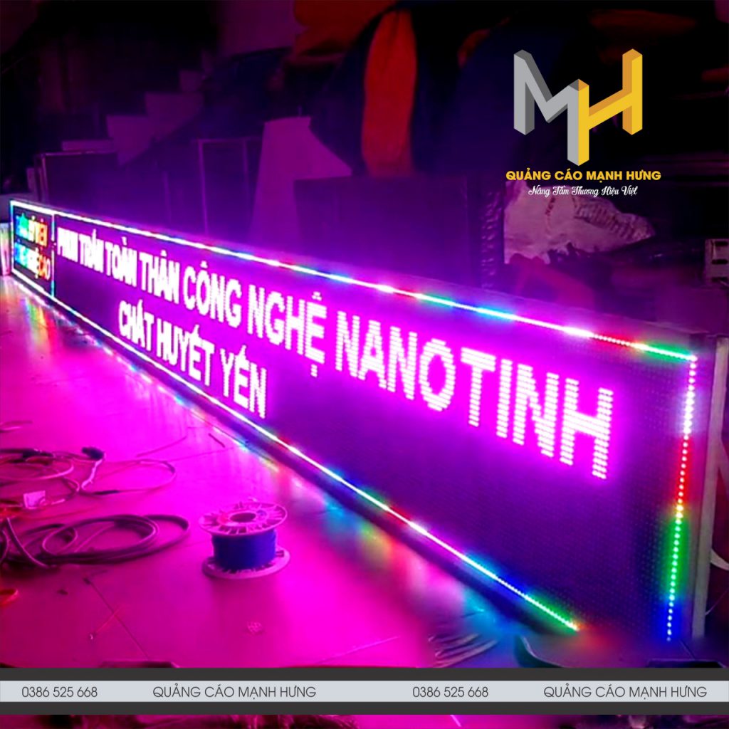 Hình ảnh 1 số mẫu biển led ma trận