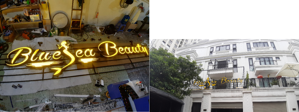 Biển quảng cáo chữ nổi