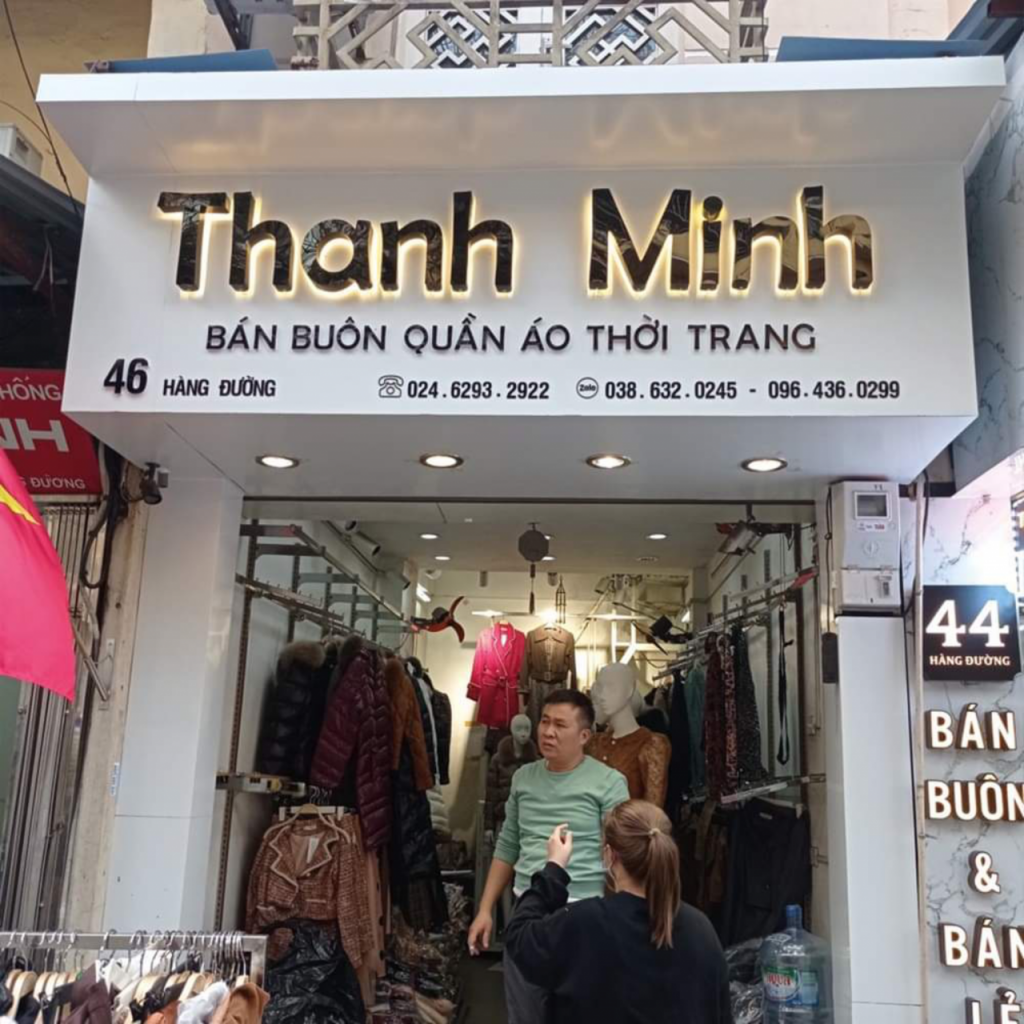 Biển quảng cáo chữ nổi