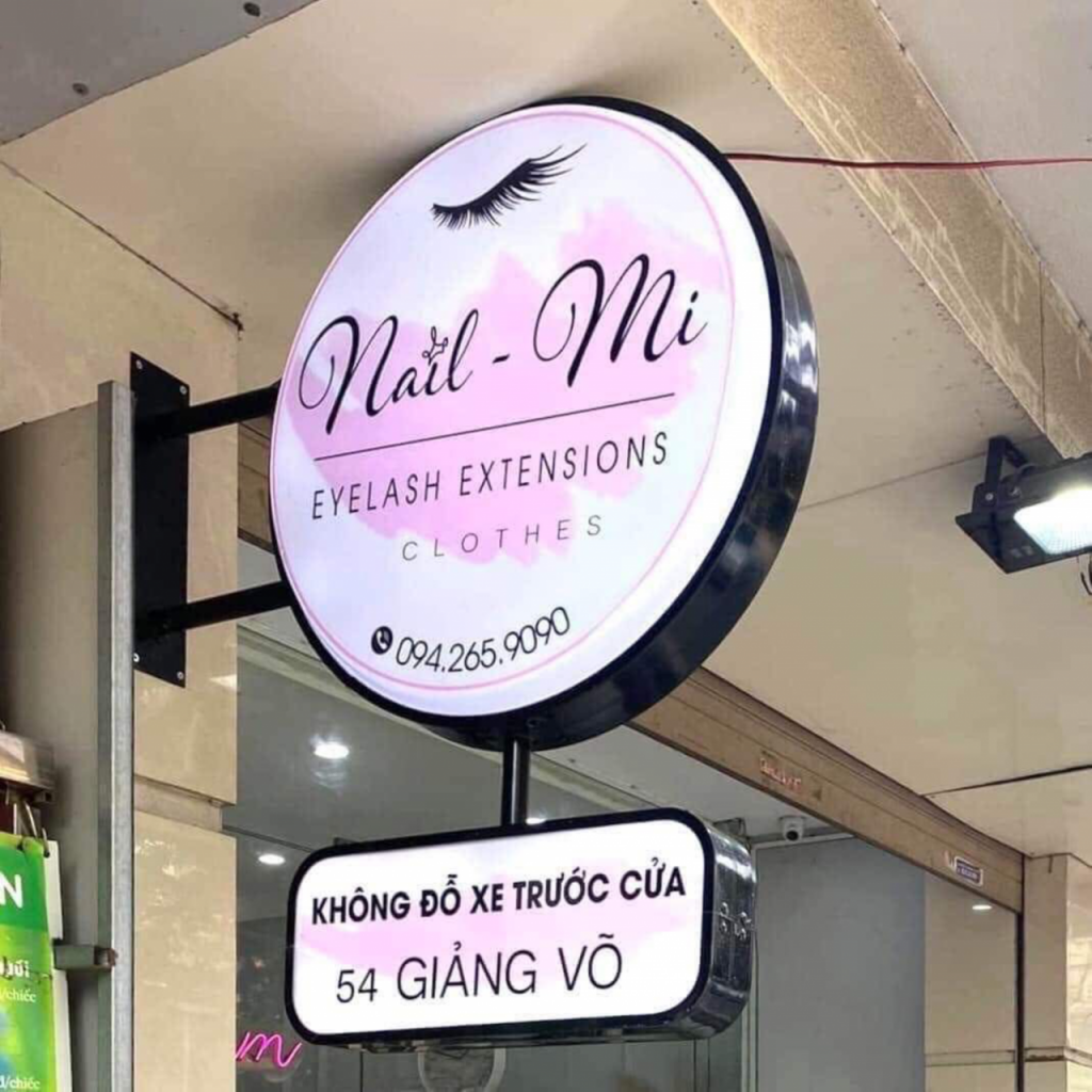 Mẫu biển nail, mi đẹp