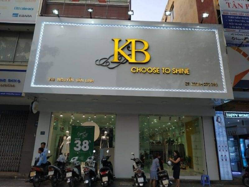 Mẫu bảng hiệu shop thời trang đẹp