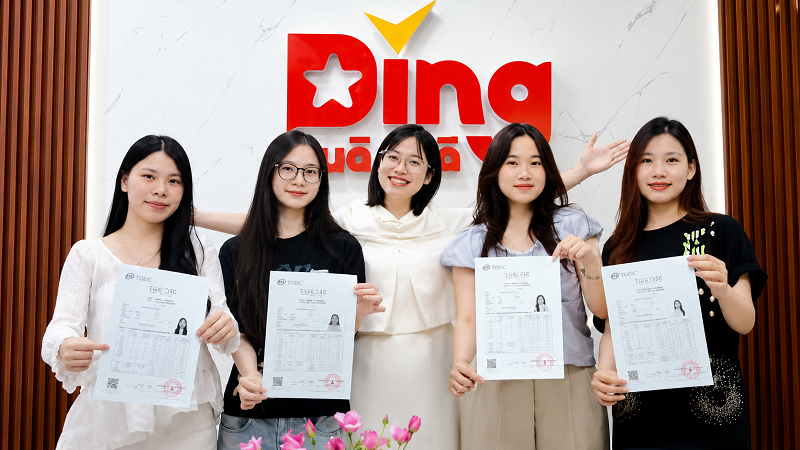 Logo Alu Chân Formex Dán Tường Cho Trung Tâm Tiếng Trung